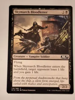 Skymarch Bloodletter - Magic 2019 Core Set M19 Magic the Gathering MTG Nice! - Image 1