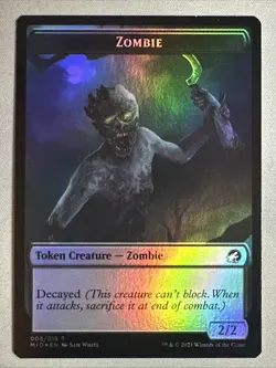 MTG / Jadar, Ghoulcaller of Nephalia / MID / #315 / FOIL / Rare / NM *w/Token - Image 3