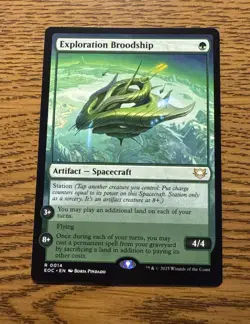1x Exploration Broodship - Commander: Edge of Eternities - NM - MTG 0014 R - Image 1
