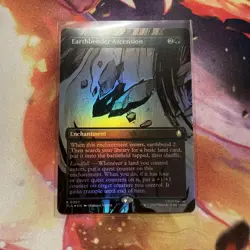 Earthbender Ascension / Full Art Foil- Avatar: The Last Airbender TLA mtg NM/M - Image 1
