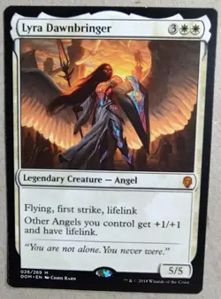 Lyra Dawnbringer - Dominaria (DOM) #026 - Mythic Regular - VLP - MTG - Free Ship - Image 1