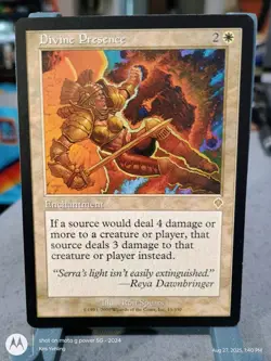 MTG Invasion - Divine Presence Rare #15 EX/NM Condition - Image 1