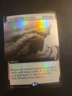 Ascend From Avernus FOIL EXTENDED Commander Legends Baldur's Gate 554 MTG Magic - Image 1