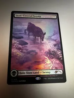 Snow-Covered Swamp (1475) (Rainbow Foil) Secret Lair Drop Foil - Image 1