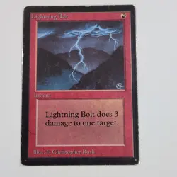 Lightning Bolt Limited Edition - Beta Edition Regular - Image 1