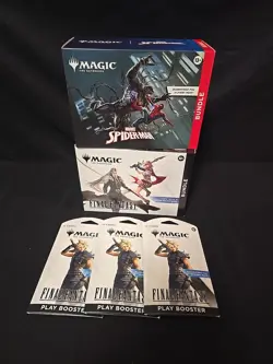 Magic The Gathering Final Fantasy Booster Bundle SpiderMan Bundle - Image 1