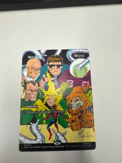 MTG Hex (Borderless) Regular 0017 MAR Marvel's Spider-Man M/NM - Image 1