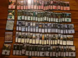 MTG Magic the Gathering 100 Basic Lands [20 of each colour, FREE extra lands] - Image 1