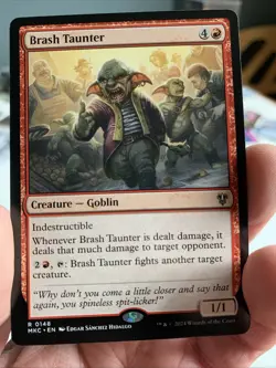 Brash Taunter - MTG - Murders At Karlov Manor - Image 1
