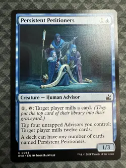 MTG Persistent Petitioners #0053 Common Ravnica Remastered (RVR) - Image 2