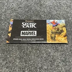 Secret Lair X Spider-Man Daily Bugle Breaking News, Dented AS-IS No Returns - Image 1
