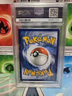 PSA 9 STAFF 2020 Pokemon Swsh Black Star Promo 024 Coalossal Holo Prerelease - Image 3