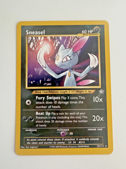 Pokemon TCG Sneasel 25/111 Neo Genesis NM - Image 1