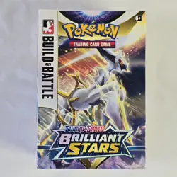 Pokemon SWSH09 Brilliant Stars Build And Battle Box 4 Boosters. Factory Sealed 820650850103 - Image 1