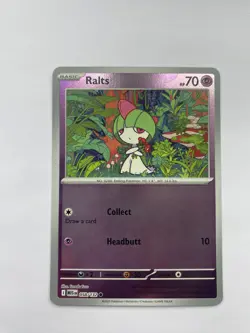 Pokemon Mega Evolutions 058/132 Ralts Reverse Holo - Image 1