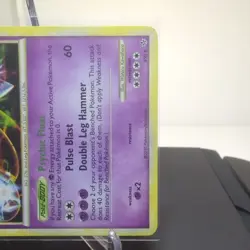 Pokemon TCG Unleashed Theme Deck Metagross 4/95 Cracked Ice Holo Rare LP - Image 4
