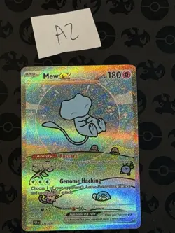 Pokemon TCG Paldean Fates Bubble Mew EX 232/091 Special Illustration Rare SIR NM - Image 1