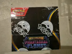 Pokemon TCG Mega Evolution Phantasmal Flames Booster Box *Factory Sealed* - Image 1