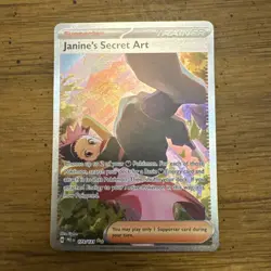 Janine's Secret Art 173/131 Sv: Prismatic Evolutions Holo Pokemon TCG - Image 1