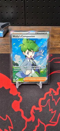 Pokemon 2025 Wally's Compassion 176/132 NM - Image 1