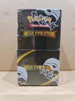 Pokemon TCG Mega Evolution Half Booster Box NEW SEALED (18 booster packs) - Image 1