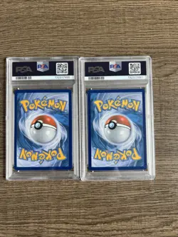 2016 Pokemon XY Fates Collide PSA 7 Lot - Glaceon EX & Reverse Holo Lugia - Image 2