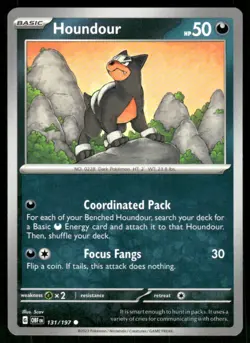 2023 Scarlet & Violet Series - Obsidian Flames Houndour Common #131 - Image 1