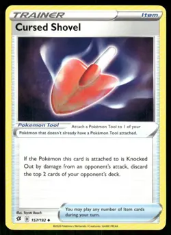 2020 Sword & Shield - Rebel Clash Cursed Shovel Uncommon #157 - Image 1