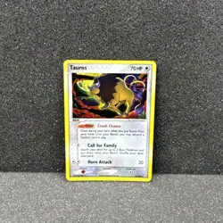 Pokemon TCG Tauros EX Crystal Guardians 12/100 Holo Rare NM - Image 1