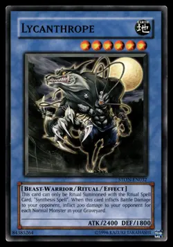 LYCANTHROPE STON-EN032 COMMON STRIKE OF NEOS YU-GI-OH - Image 1