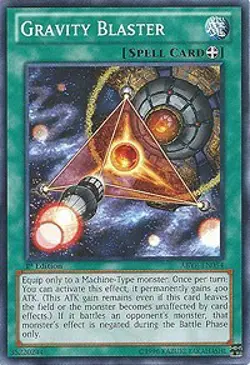 1x Gravity Blaster - 1st Edition NM Eng YuGiOh - Abyss Rising - Image 1