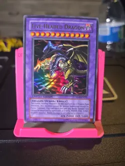 Yugioh Five-Headed Dragon SD09-ENSS1 Ultra Rare Limited Edition NM - Image 1