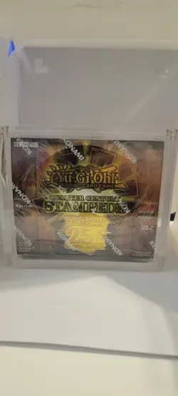 Yu-Gi-Oh! 25th Anniversary Quarter Century Stampede Booster Box Sealed New - Image 1