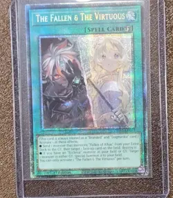 The Fallen & The Virtuous (ALL Foil ) CH01-EN019 Near Mint 1st YuGiOh - Image 1