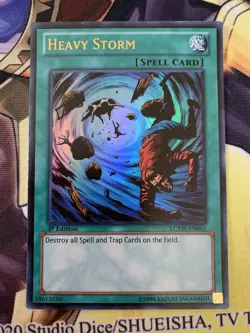 Heavy Storm LCYW-EN061 Ultra Rare - 1st Edition VLP Edison Yugioh - Image 1