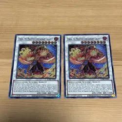 Yugioh-Zoroa, the Magistus Conflagrant Calamity-Secret-1st-BODE EN045 (NM) x2 - Image 1