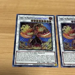 Yugioh-Zoroa, the Magistus Conflagrant Calamity-Secret-1st-BODE EN045 (NM) x2 - Image 2