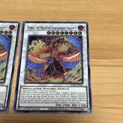 Yugioh-Zoroa, the Magistus Conflagrant Calamity-Secret-1st-BODE EN045 (NM) x2 - Image 3