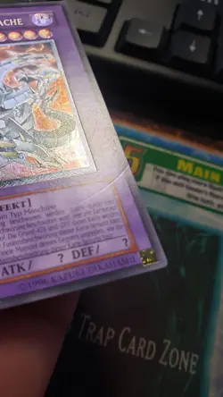 Yugioh GERMAN Chimeratech Overdragon POTD-DE034 1st Edition Ultimate Rare MP - Image 3