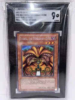 SGC 9 MINT Exodia the Forbidden One DDS-003 Secret Rare Promo *0003 Yugioh - Image 2