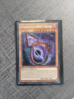 Yu-Gi-Oh! Schwarzschild Infinity Dragon MZTM-EN013 Secret Rare NM/MINT - Image 3