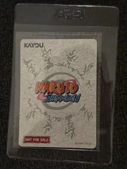 PSA Magazine Kayou Exclusive Naruto Uzumaki Promo Card - Image 2