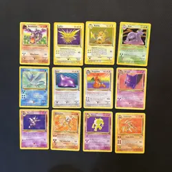 Complete Base Set Fossil Pokemon Bundle Cards 62/62 WOTC TCG - Image 4