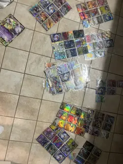 Pokemon TCG Mixed Lot - Holo & Foil Cards Featuring Charizard, Mewtwo, Pikachu - Image 1