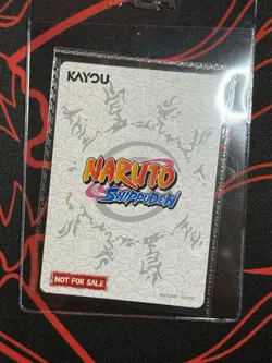 PSA Magazine X Kayou Exclusive Naruto Uzumaki SEALED Promo Card December 2025 - Image 3