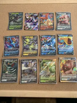 Pokemon TCG Card Mixed Lot of V Ultra Rare Cards 12x po8 - Image 1