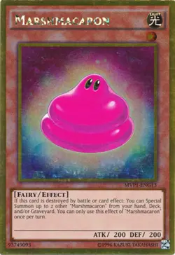 Marshmacaron - MVP1-ENG13 - Gold Rare - Unlimited Edition Near Mint Yugioh! Card - Image 1