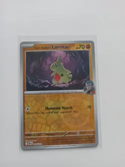 Team Rockets Larvitar 094/182 Destined Rivals Reverse Holo NM Pokemon Card - Image 1