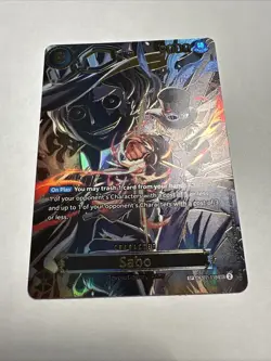 One Piece Card Game - Sabo - OP07-118 OP13 (SP) - English NM! - Image 1