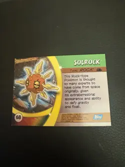 Pokemon Card - Solrock #68 - Advanced Challenge - Topps Holo - Image 4